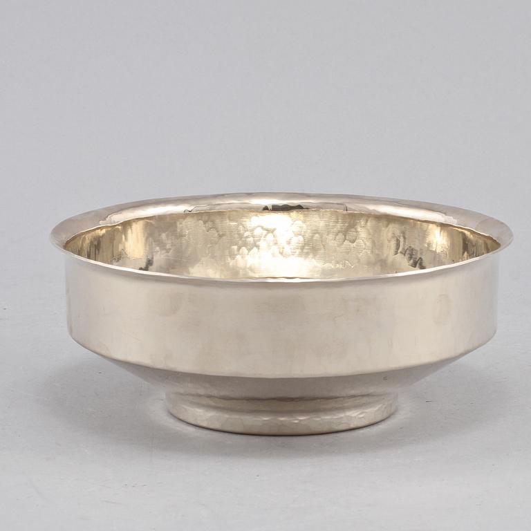 SKÅL, sterlingsilver, Giertta, Stockholm, 1972, vikt 320 g.