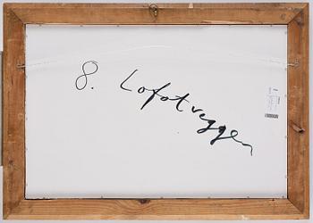 Lars Lerin, "Lofotveggen".