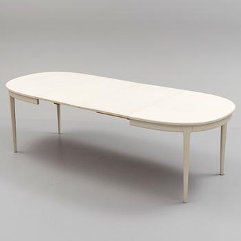 A 'Herrgården' table by Carl Malmsten, Bodafors, 1961.