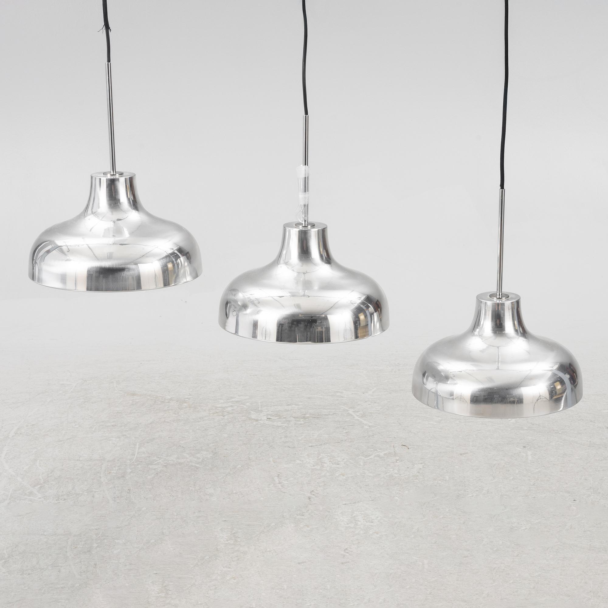 Niclas Hoflin, taklampor, 3 st, "Bolero", Rubn Lighting.