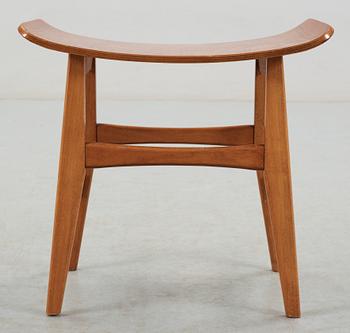 STOLAR, 4 st samt PALL, Borge Mogensen, Danmark, 1950-tal.