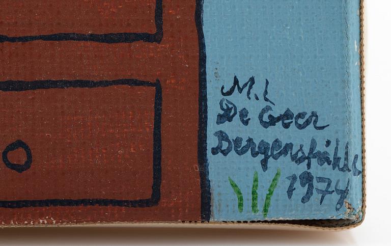 Marie-Louise Ekman, "On a chest I", 1974.