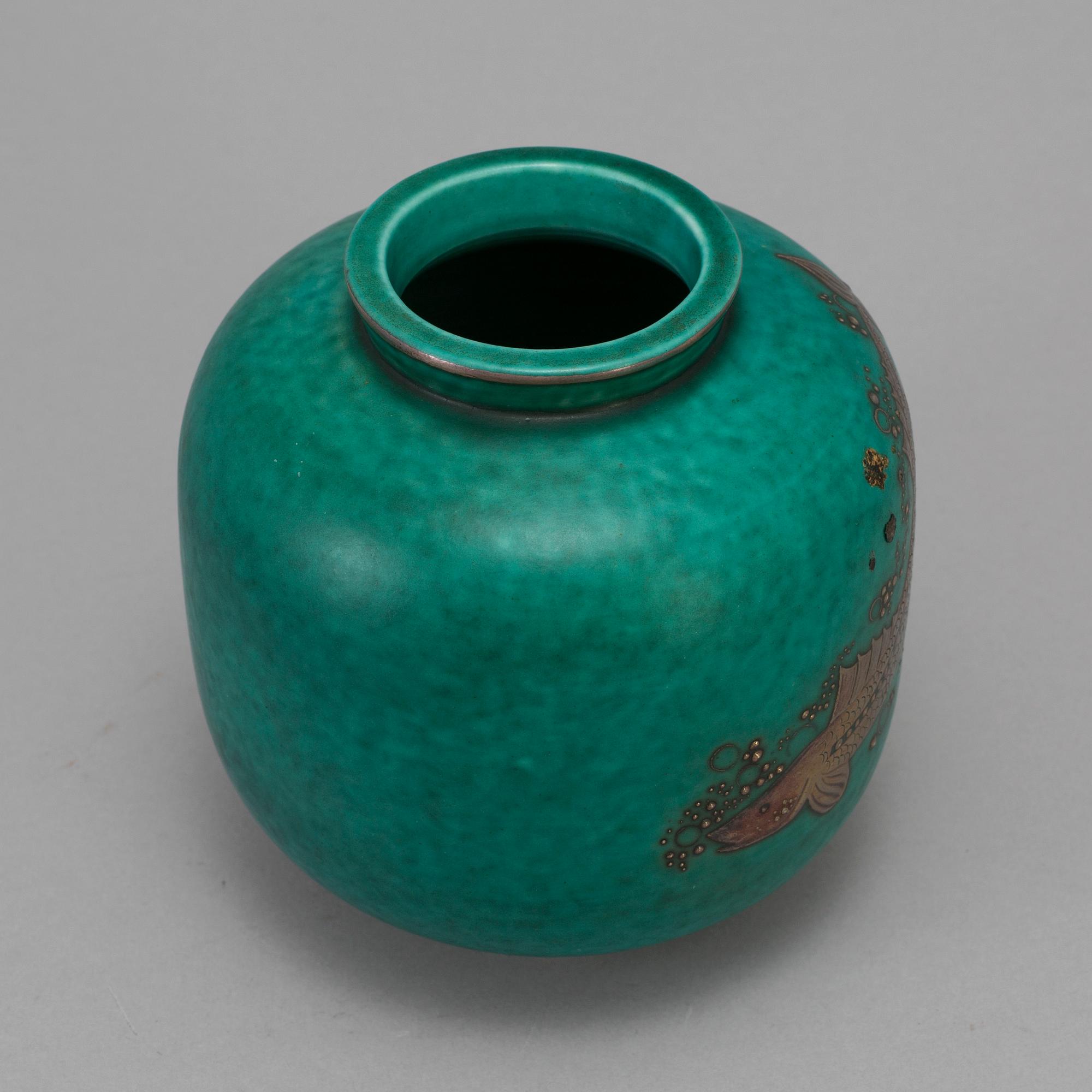 WILHELM KÅGE, stengods, "Argenta", Gustavsberg,