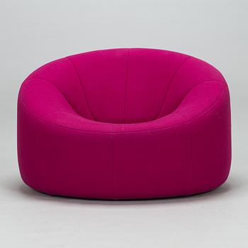 Pierre Paulin, fåtölj "Pumpkin", Ligne Roset, Frankrike. Modellen formgiven 1971.