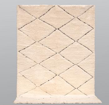 A Moroccan carpet, 247 x 164 cm.