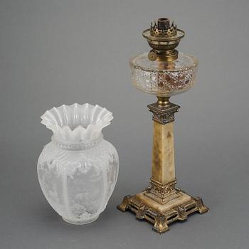 BORDSFOTOGENLAMPA, 1800-talets slut.