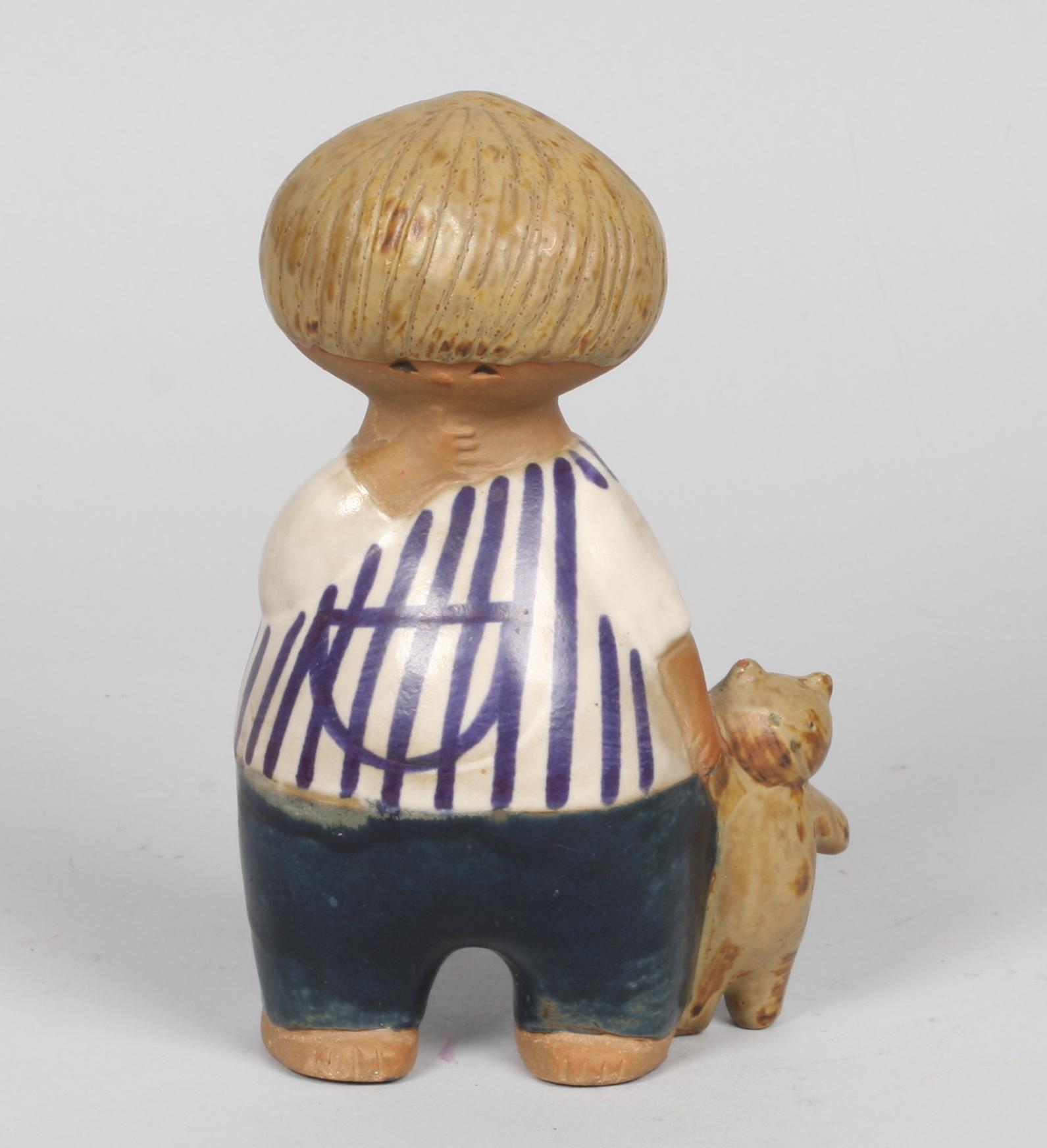 FIGURIN, stengods. Lisa Larson, Gustavsberg.