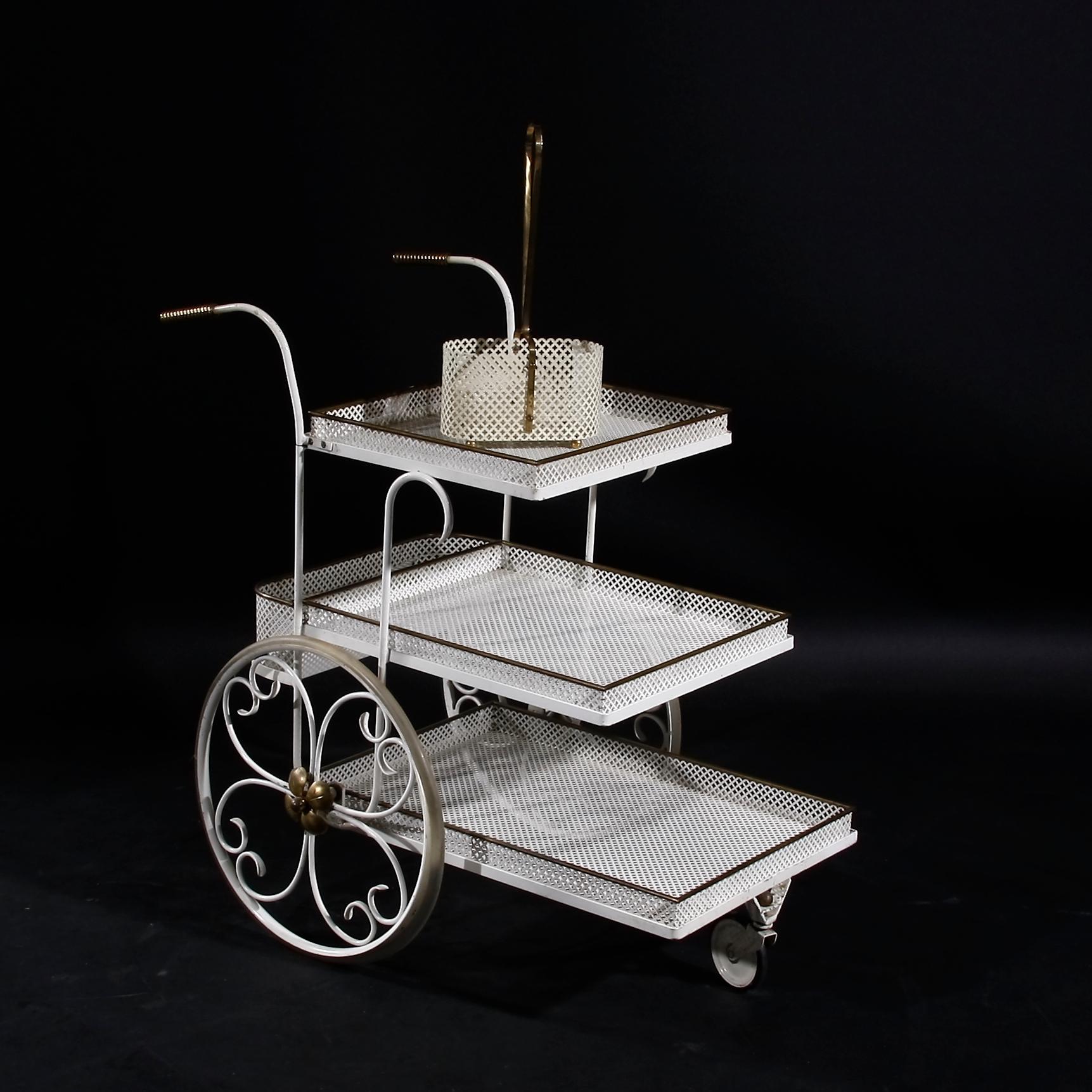 SERVERINGSVAGN, 1900-tal, inköpt på Svenskt Tenn.