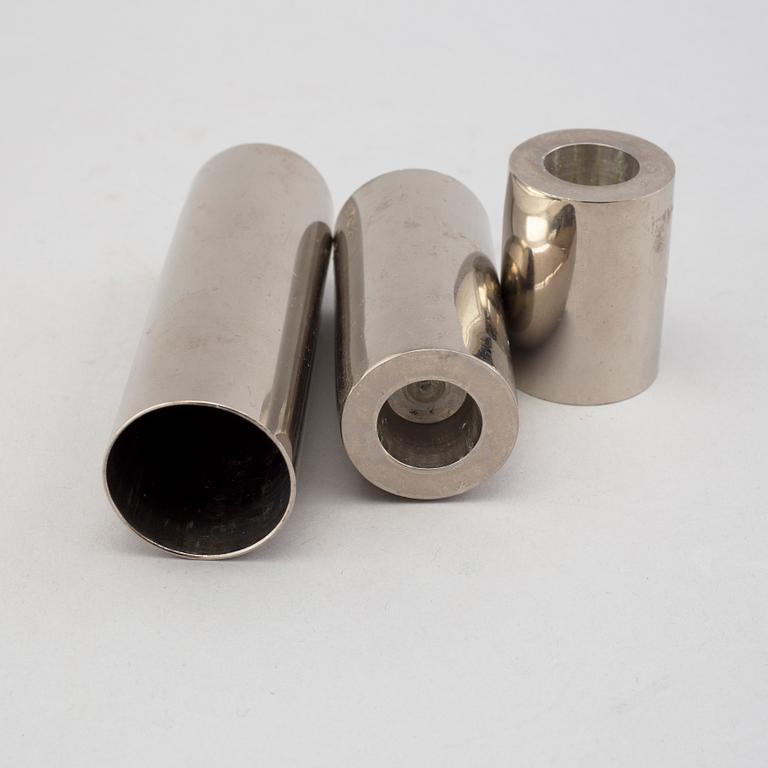 Fifteen possibly Danish candlesticks.