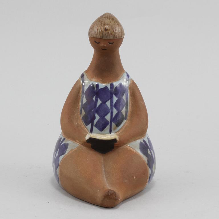FIGURIN, stengods, Lisa Larson, Gustavsberg, 1900-talets andra hälft.