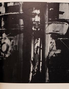 WOLF VOSTELL, ASSEMBLAGE, signerad med dedikation till Yoshio Nakajima. sam BOK.