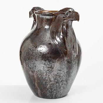 An Art Nouveau floor vase, circa 1900.