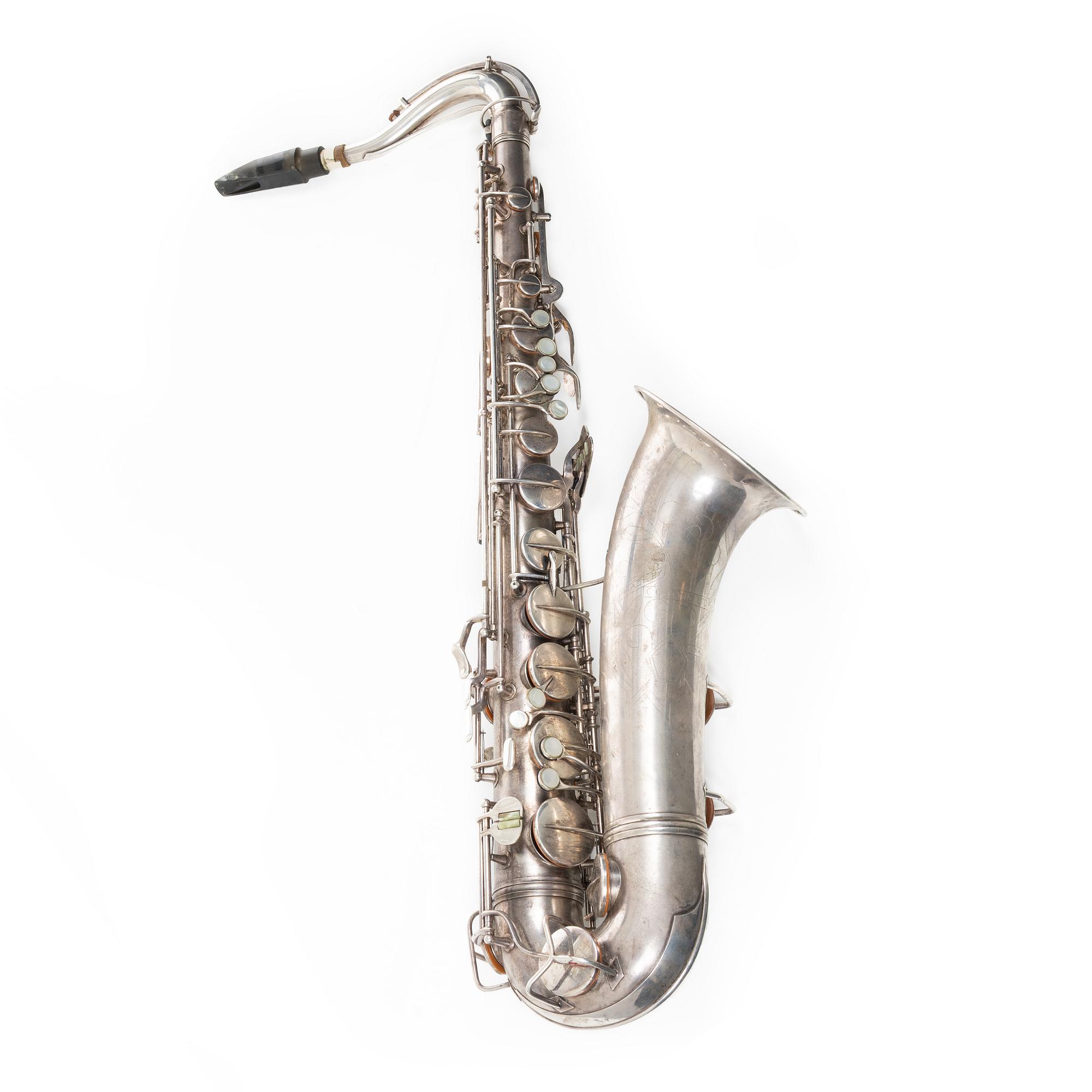 C.G. Conn, tenorsaxofon, "Naked Lady", "10M",  1935, USA.