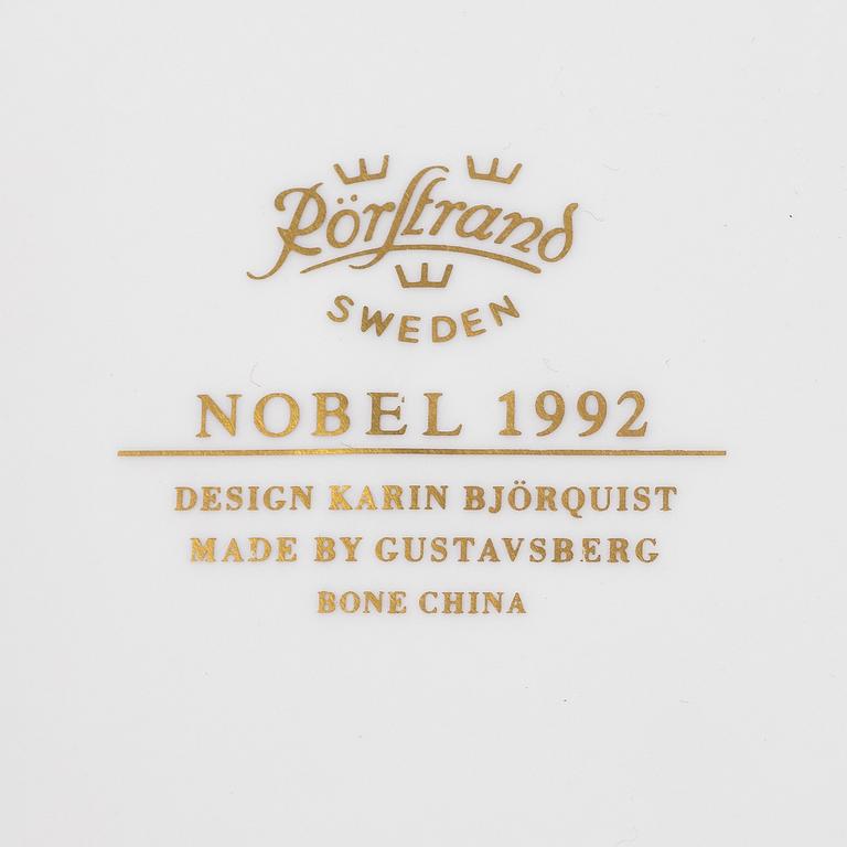 Karin Björquist, Service pieces, 14 pcs, porcelain, "Nobel", Rörstrand.