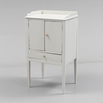 A late Gustavian cabinet from the early 19th century.