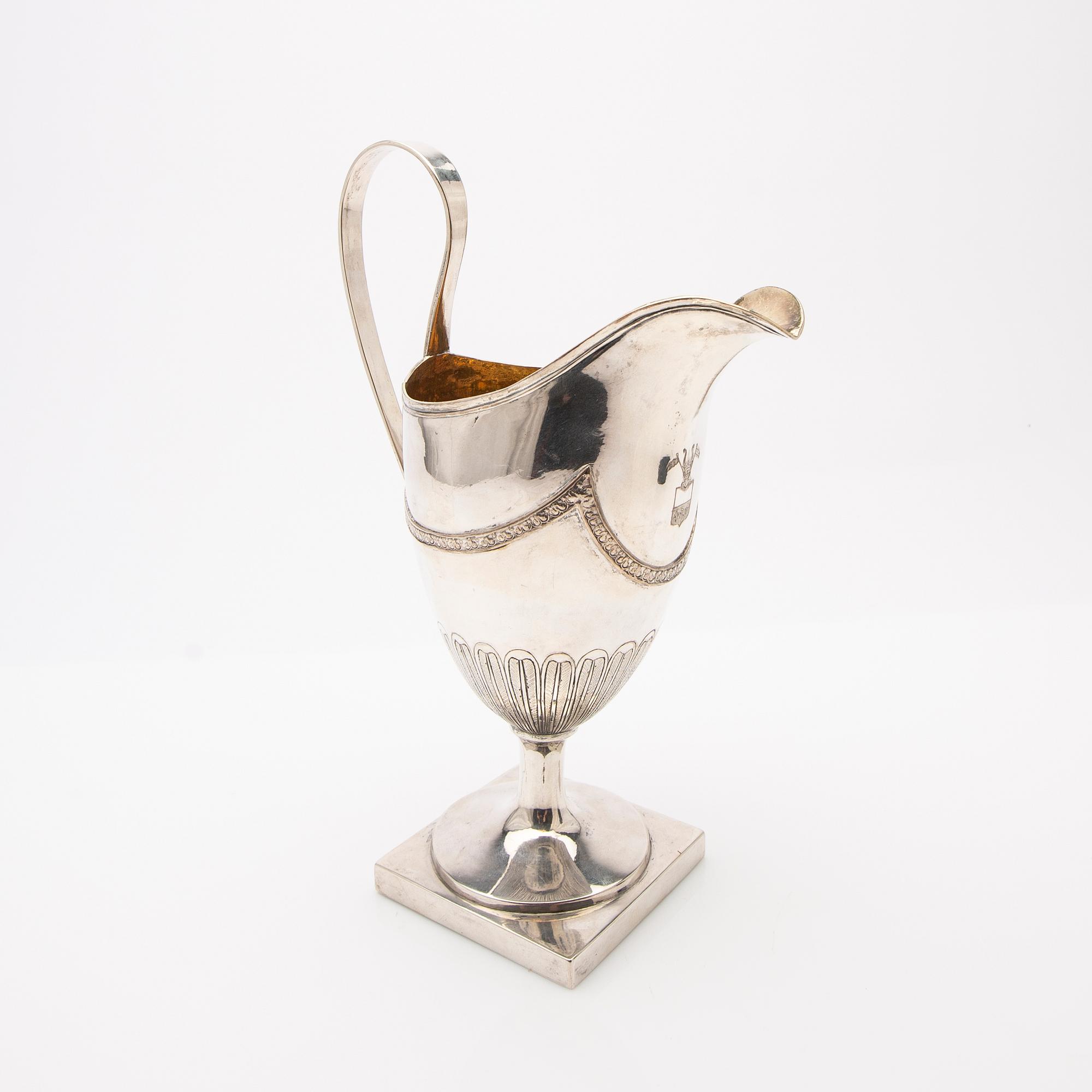 Jug, silver, Empire, 1815.