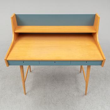 A "Ola-pulten" writing desk, designed by John Texmon for Blindheim Møbelfabrikk, in production from approx 1957.