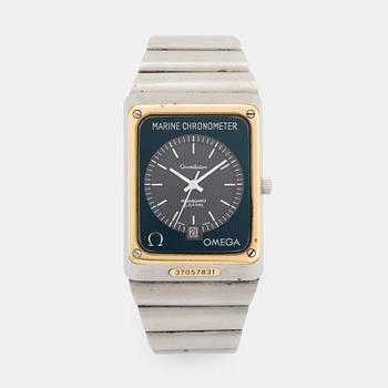 Omega, Constellation, Megaquartz, Marine Chronometer, armbandsur, 33 x 49 mm.