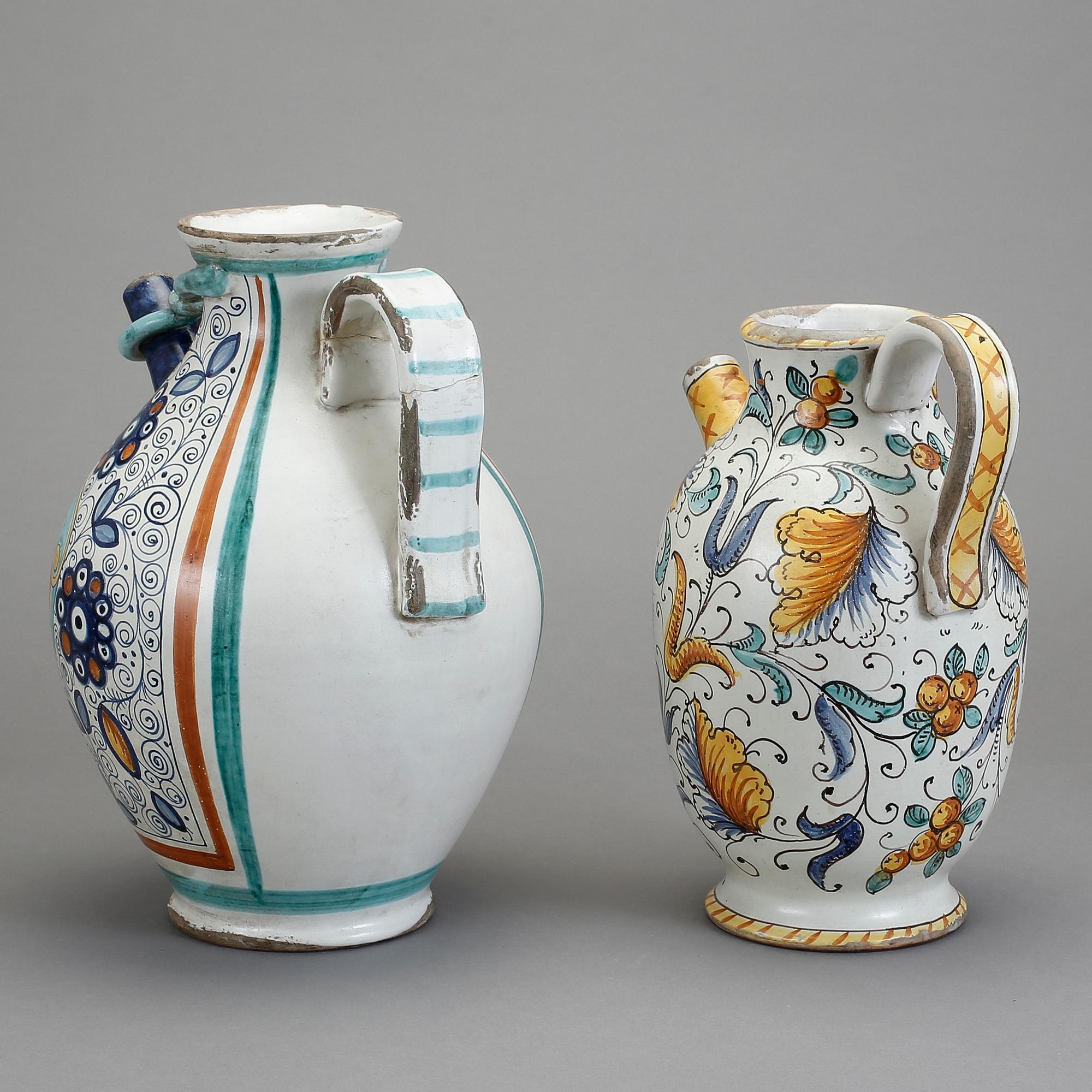 KANNOR, 2 st. Fajans, 1900-tal.