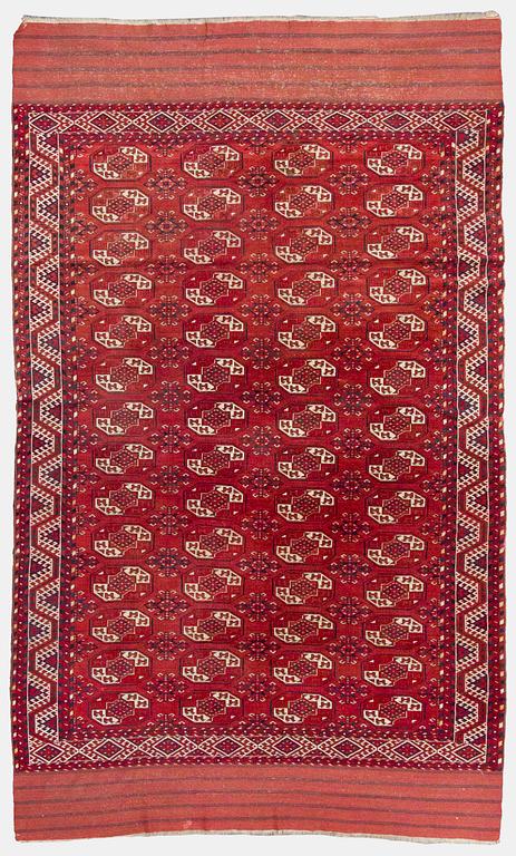 Matto, kelim, antiikki. 373x220cm.