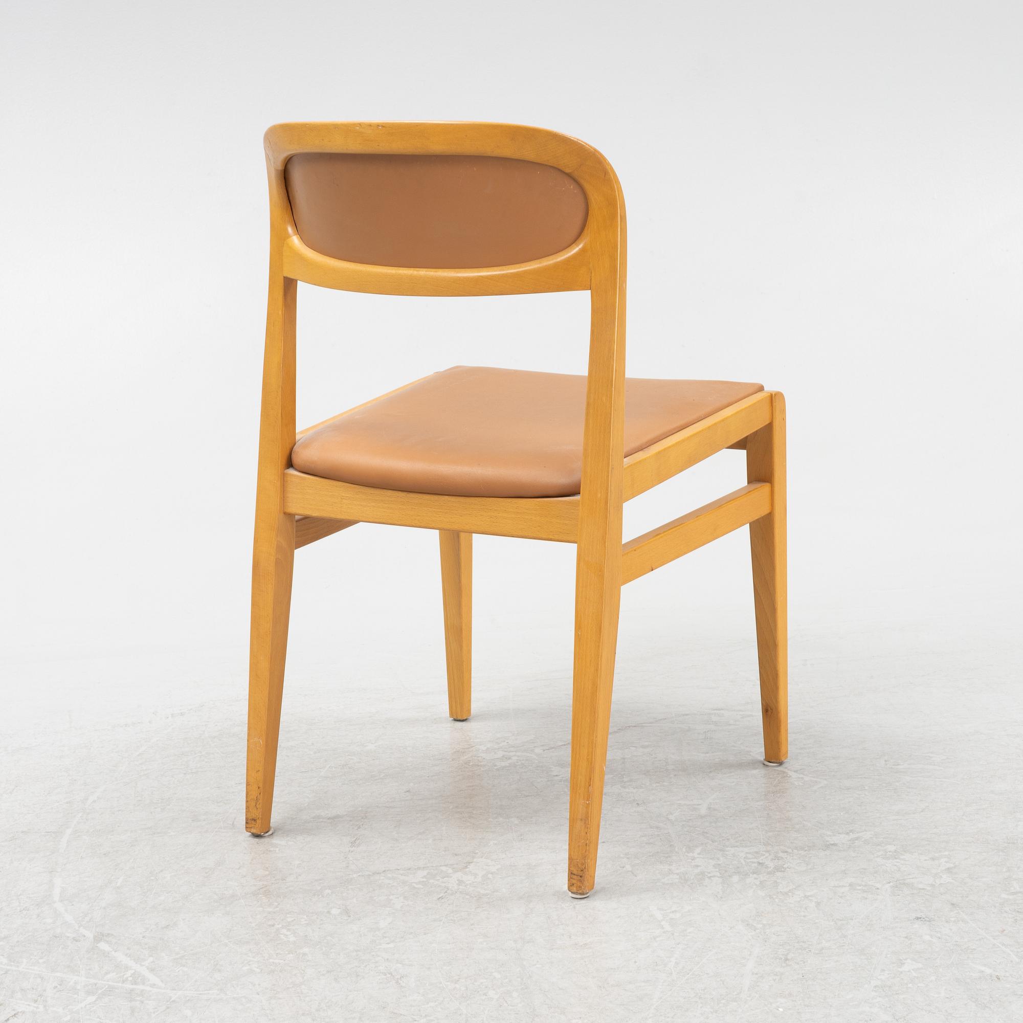 Axel Larsson, a chair for Park Avenue Hotell, AB Rudamöbler, Ruda, ca 1958.