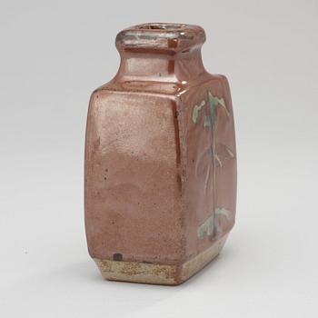 A stoneware vase attributed to Shoji Hamada, Japan 1960's.