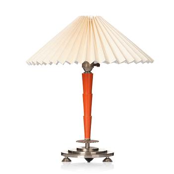 198. Erik Tidstrand, bordslampa, modell "27222", Nordiska Kompaniet 1920-30-tal.