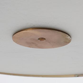 Harald Notini, a pair of ceiling lamps model "11326", Arvid Böhlmarks Lampfabrik, Stockholm 1940s.