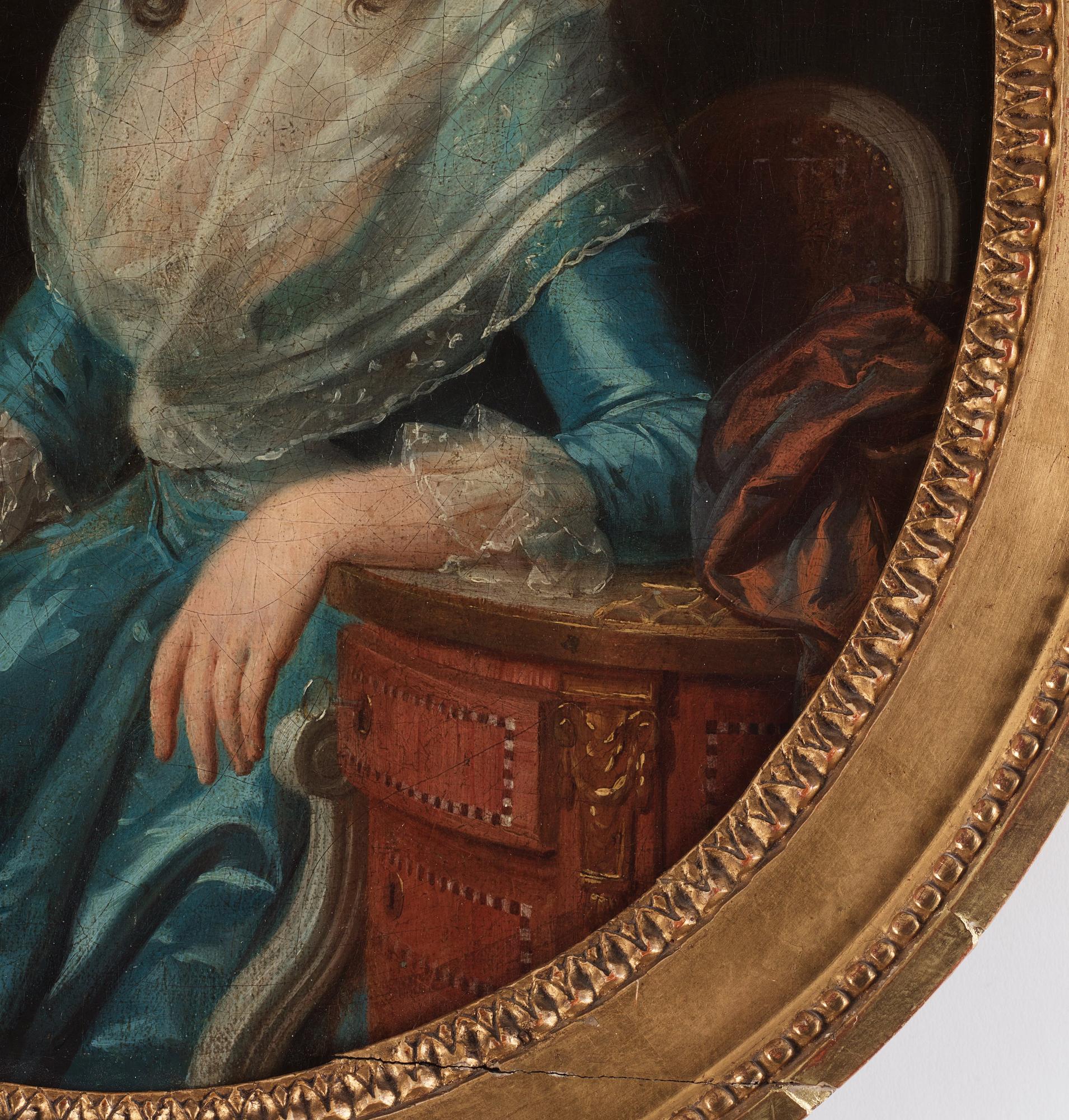 Pehr (Pierre) Eberhard Cogell, Herre vid gustaviansk byrå och noter & dam vid gustaviansk skrivchiffonjé.