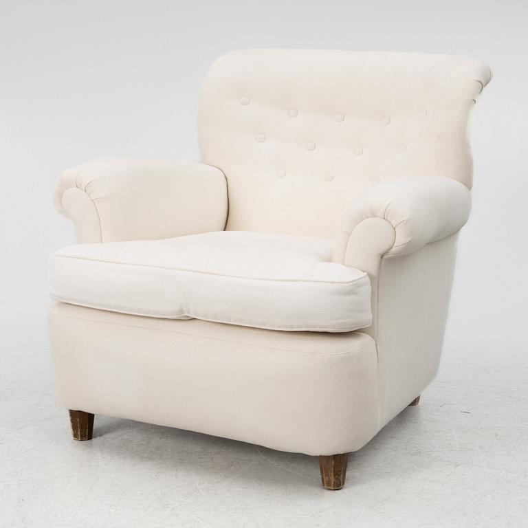 Josef Frank, fåtölj, modell 336, Firma Svenskt Tenn.