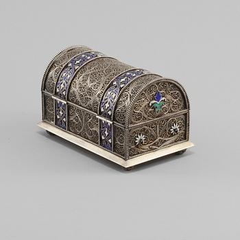 SKRIN, silver, Portugal, 1900-talets första hälft. Vikt 207 g.