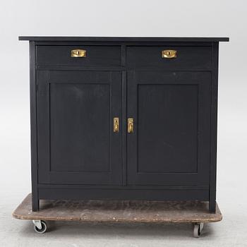 An Art Nouveau sideboard, circa 1900.