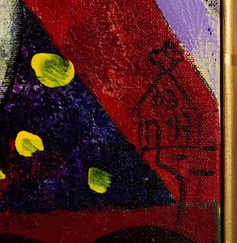 Ludo Huys, oil on canvas, signed and dated -97.