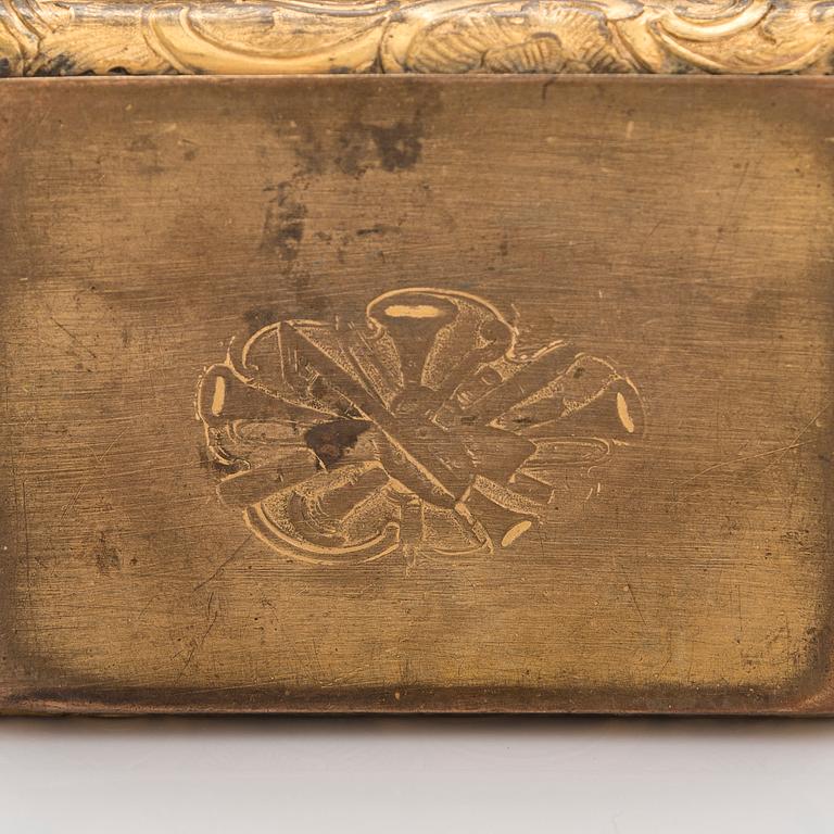 Snusdosa, Ludwig XV, rokoko, 1700-tal.