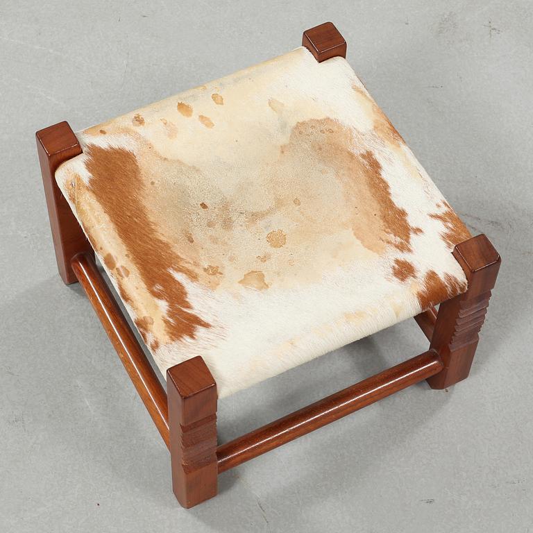 A stool by JOHN KANDELL, "Pax", for Källemo, fourth quarter of the 20th century.