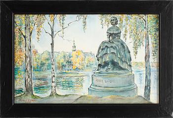 MIKAEL VON ESSEN, pastell, signerad o daterad 1951.