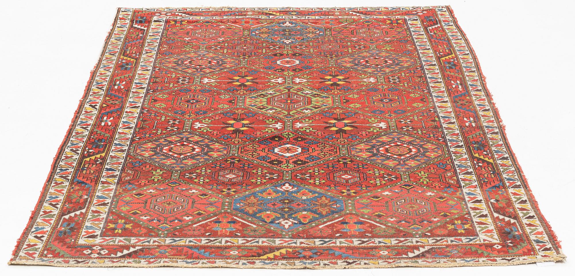 A Carpet, antique Chahar Mahal, circa 210 x 149 cm.