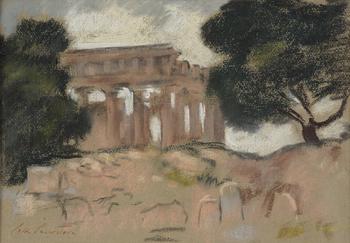 Lotte Laserstein, Vid Forum Romanum.