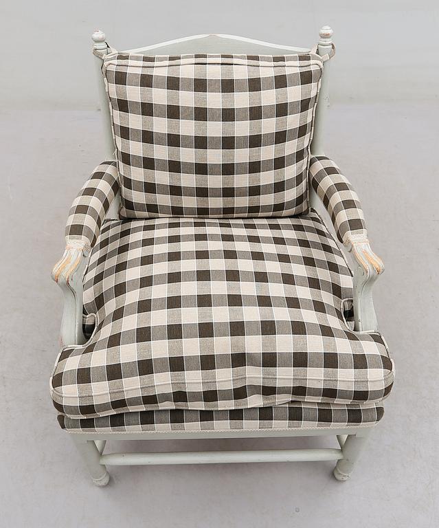 KARMSTOL, sk Gripsholmsstol, Solgården, 1900-talets andra hälft.