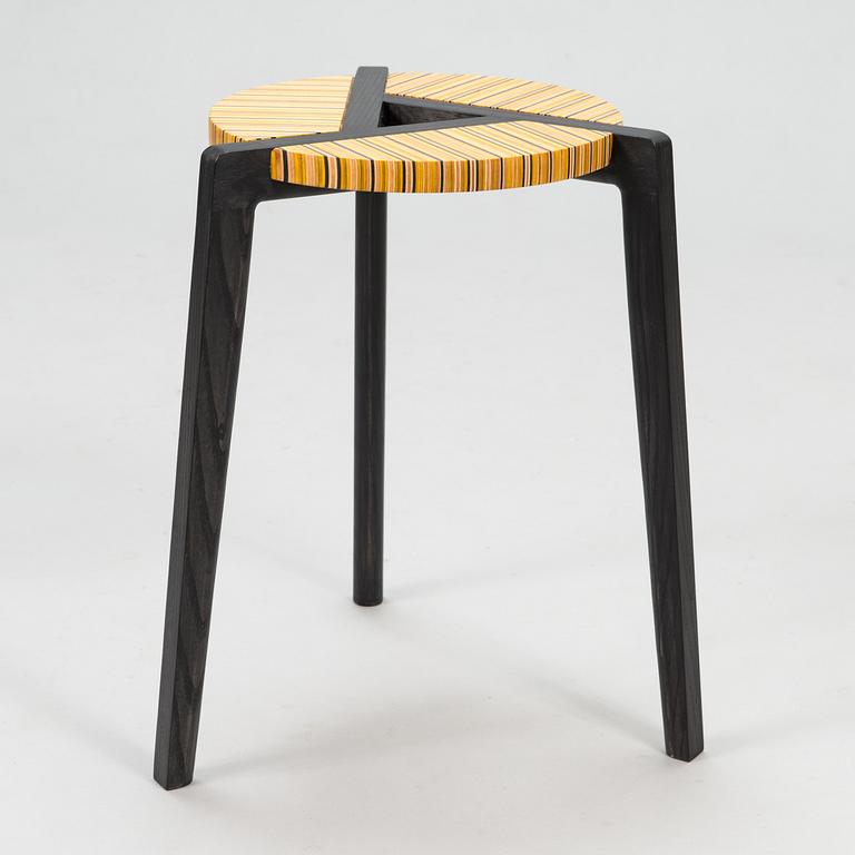 ALEKSI PUUSTINEN, Stool, signed and numbered.