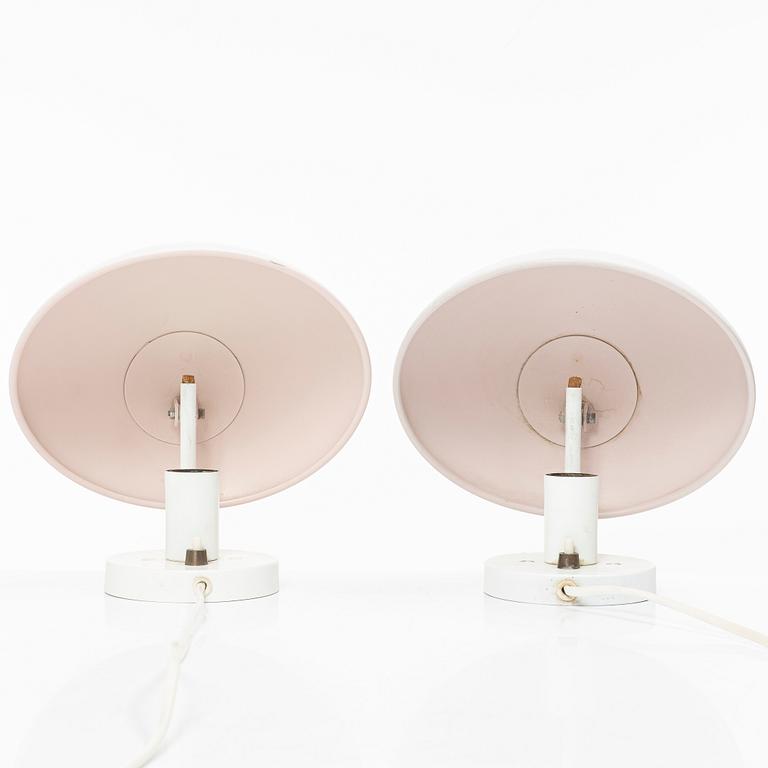 Louis Poulsen, a pair of model 33058/ 'PH Hat' wall lights, Denmark.