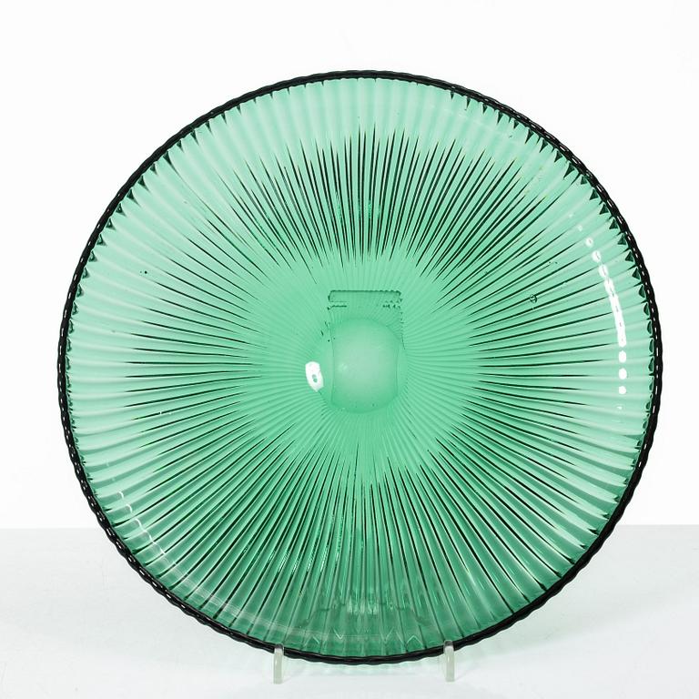 Arthur Percy, a 'Swedish Modern' glass service, "Reffla", Gullaskruf, the model designed in 1952 (110 pieces).
