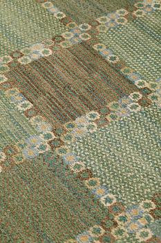 Barbro Nilsson, A carpet, "Gröningen", knotted pile, ca 241-241,5 x 170,5-173,5 cm, signed AB MMF BN.