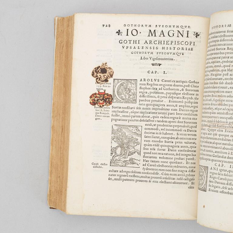 First edition of Johannes Magnus' Historia, 1554.