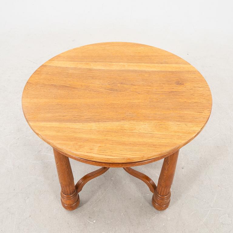 An early 1900s oak table.