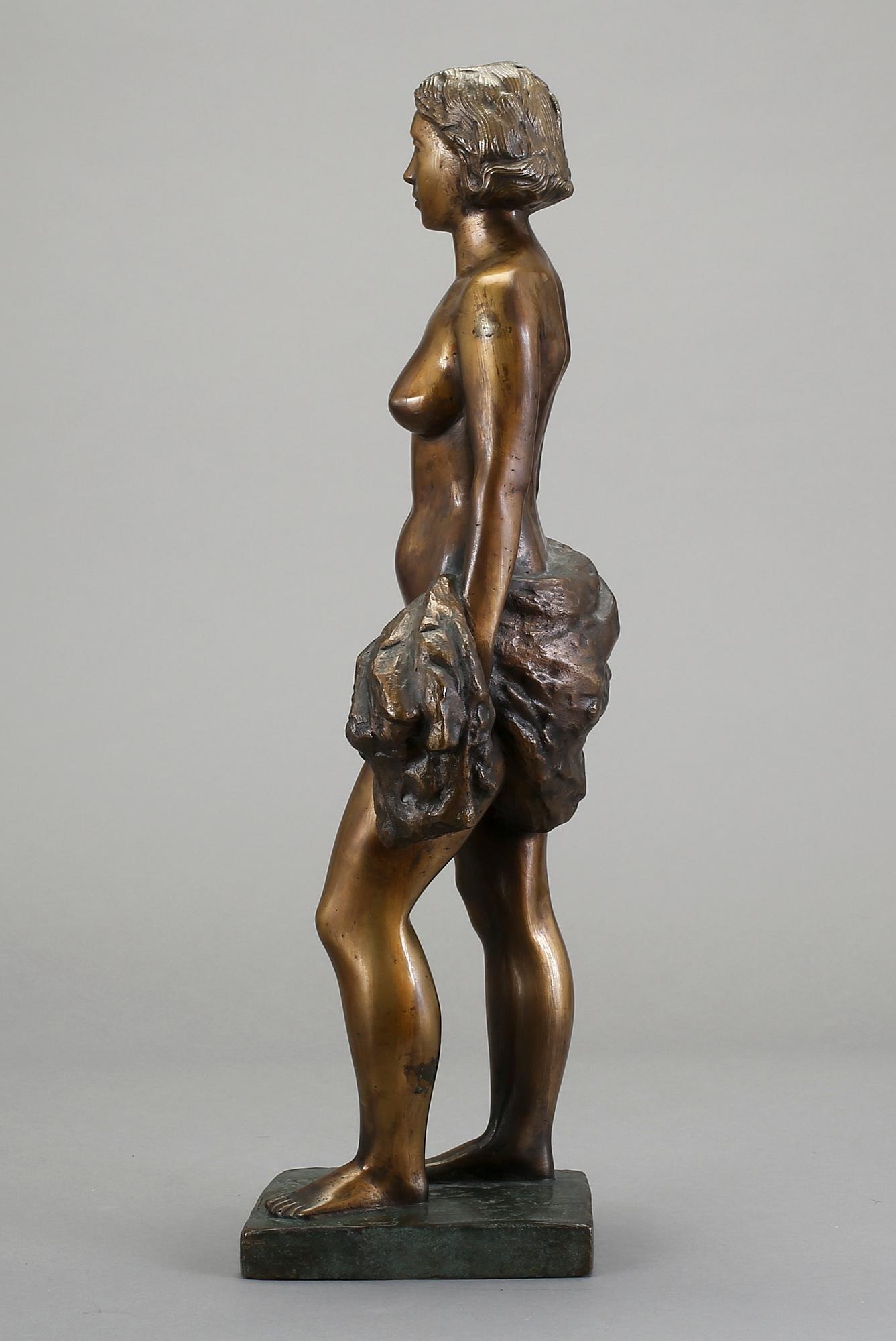 THURE THÖRN, skulptur, brons, sign och daterad -50.