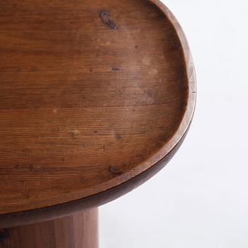 Axel Einar Hjorth, a stained pine 'Utö' table, Nordiska Kompaniet, 1930s.