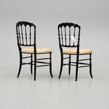 STOLAR, ett par, 1800-talets slut.