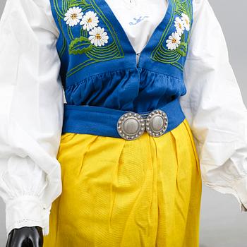 FOLKDRÄKT, "Sverigedräkten", 1900-talets andra hälft.