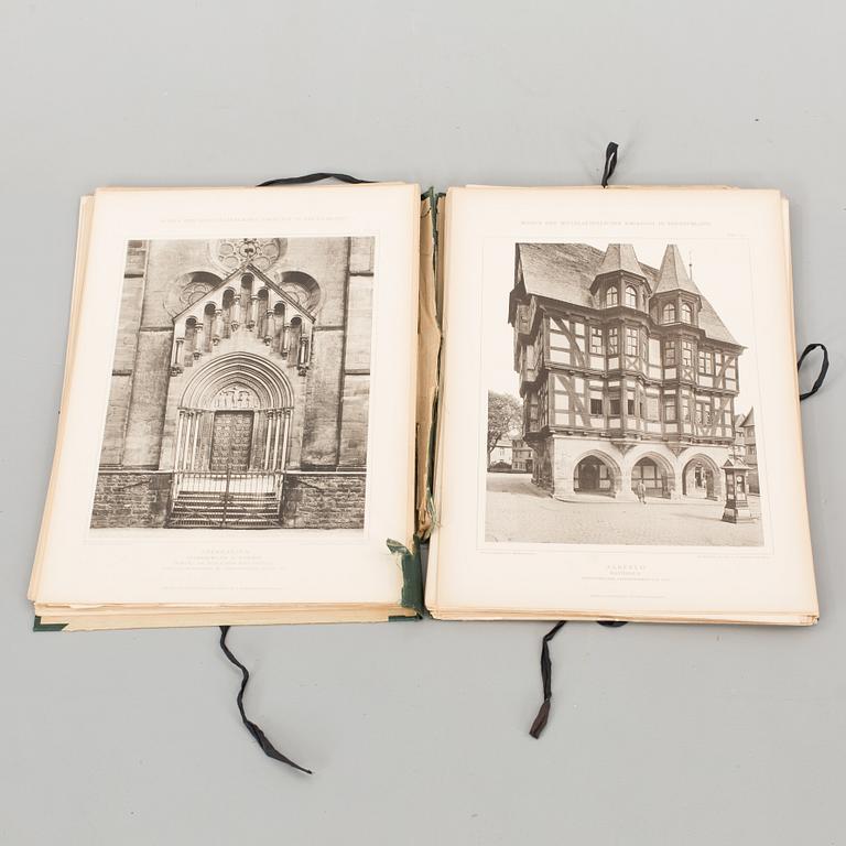 "MOTIVE DER MITTELALTERLICHEN BAUKUNST IN DEUTSCHLAND..." Hugo Hartung. Berlin.